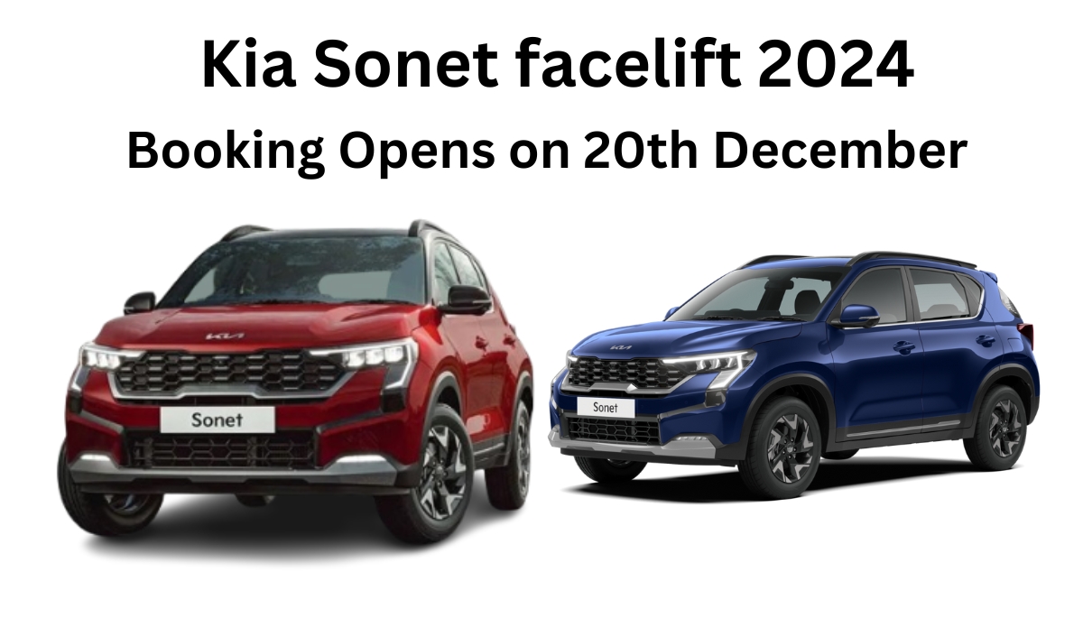 Kia Sonet facelift 2024