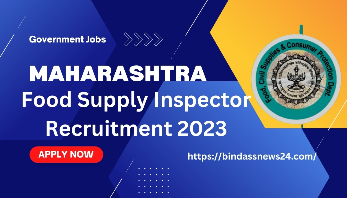 Maharashtra Food Supply Inspector Recruitment