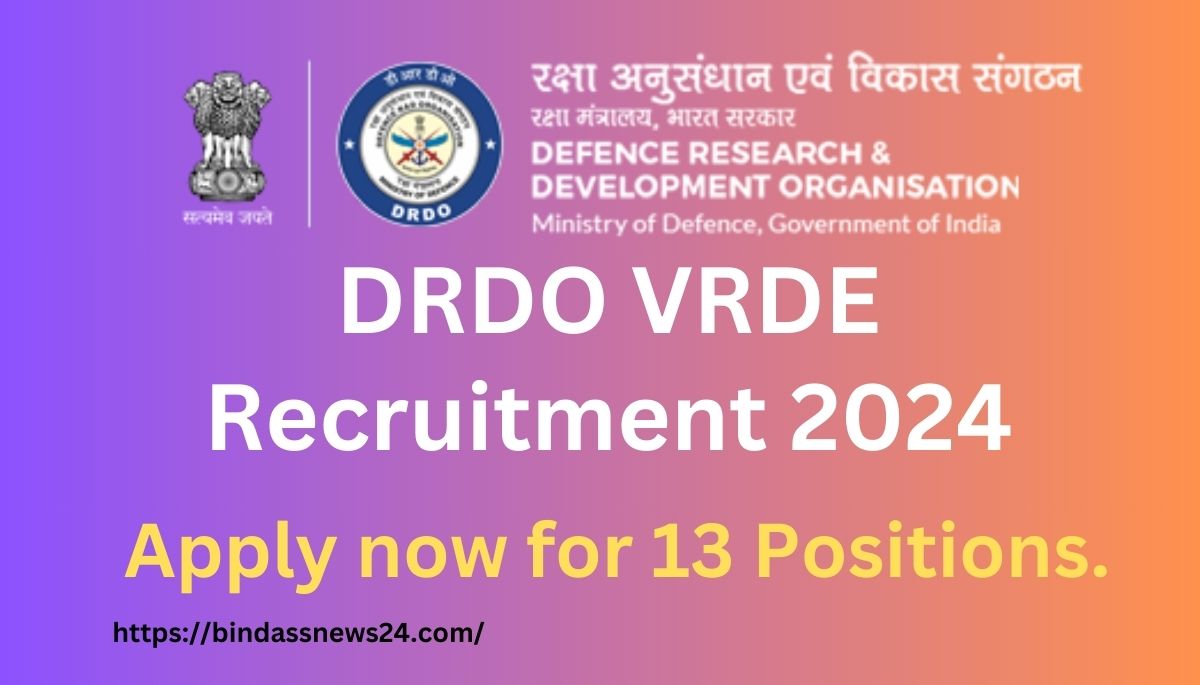 DRDO Recruitment 2024