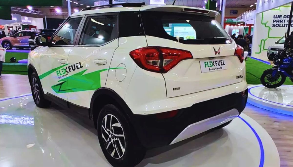 Mahindra XUV300 Flex Fuel Prototype